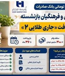 وام ۳۰۰ میلیون تومانی بانک صادرات برای فرهنگیان و بازنشستگان / شرایط دریافت طرح «جاری طلایی ۲» اعلام شد