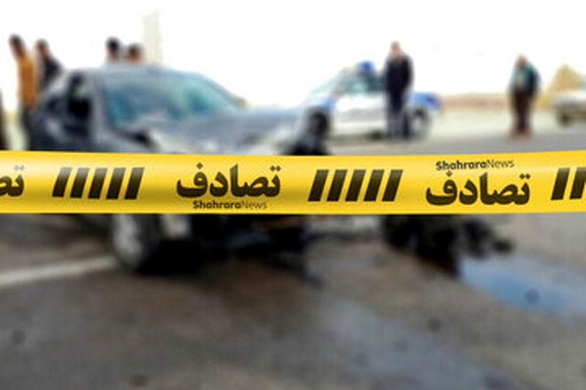 عکس | تصادف کامیون با ۱۴ خودرو در تهران