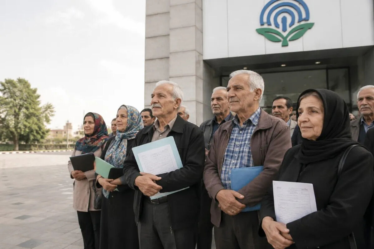 بازنشستگان به خیابان آمدند / پای درمان، حقوق و متناسب‌سازی در میان است 