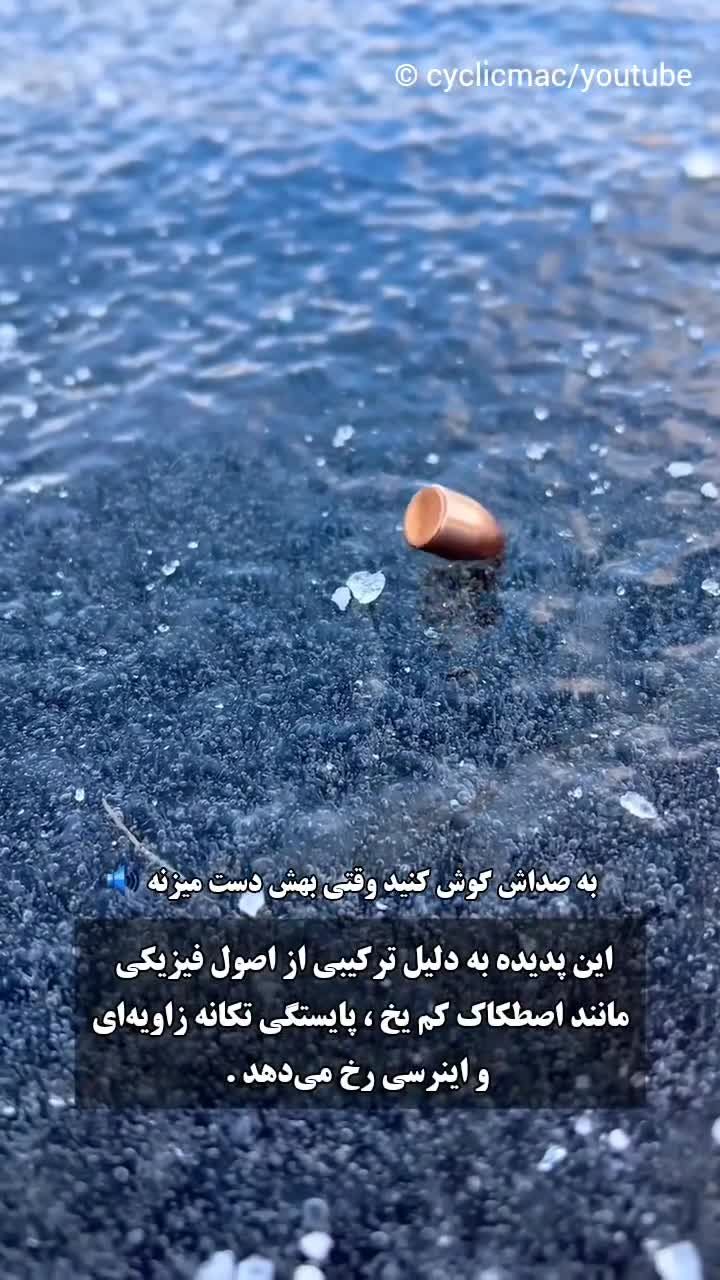 ببینید | رقص روی یخ!