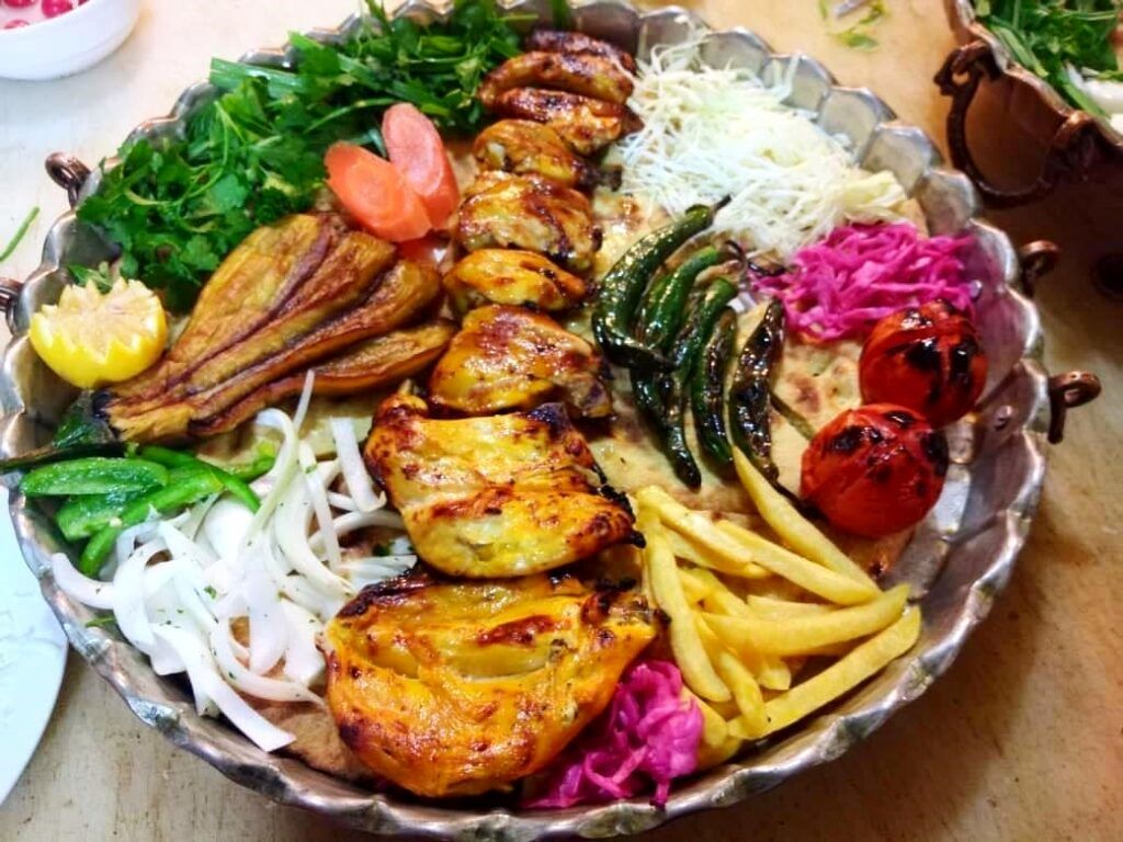 طرز تهیه جوجه کباب قشقایی خوشمزه