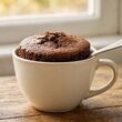 طرز تهیه کیک فنجانی شکلاتی نرم و خوشمزه؛ آماده در کمتر از ۲ دقیقه