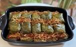 طرز تهیه دلمه برگ موی فینگرفودی