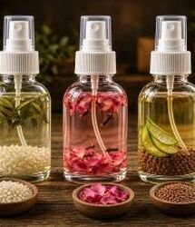 آموزش ساخت ۳ تونر گیاهی برای پوستی شاداب و هیدراته در خانه با مواد دم دستی