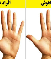 نشانه هایی که در کف دست افراد باهوش وجود دارد