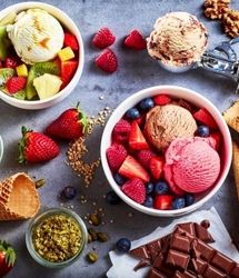 طرز تهیه بستنی میوه‌ ای در منزل | روشی آسان برای تهیه بستنی میوه ای