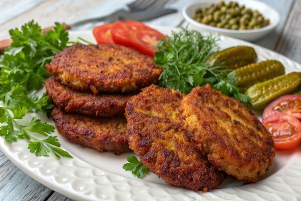طرز تهیه کتلت گوشت با لپه؛ آسان و خوشمزه