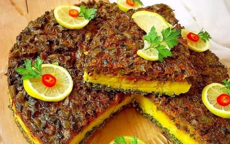 طرز تهیه کوکو لوبیا سبز تبریزی مجلسی | غذای فوری برای مهمانی