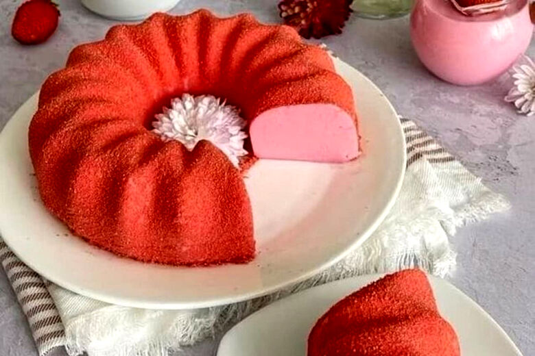 طرز تهیه یک دسر زیبای بهاری