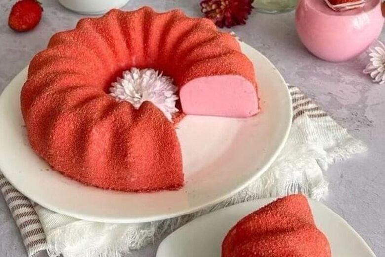 طرز تهیه یک دسر زیبای بهاری