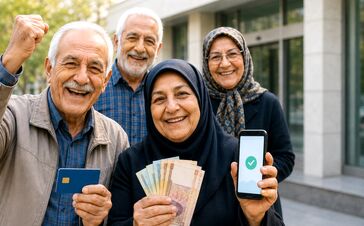واریز اضافه ۶ میلیون تومانی برای بازنشستگان در آخر ماه / واریزی اضافه با حقوق بازنشستگان در تیر ماه رسما تایید شد