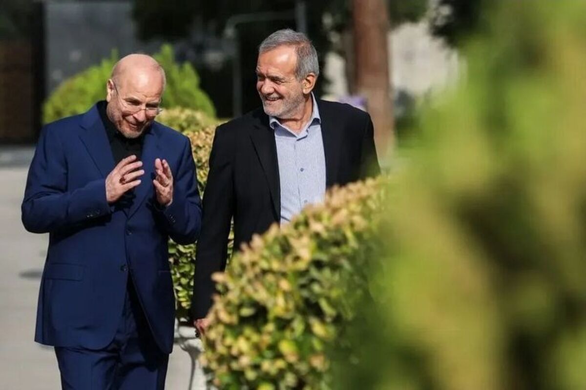 ویدئو | چهره پزشکیان هنگام انتقاد قالیباف از بازگشت دولت به سبد کالا به&zwnj;جای کالابرگ الکترونیک