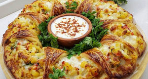 طرز تهیه آچما سیب زمینی پنیری خوشمزه