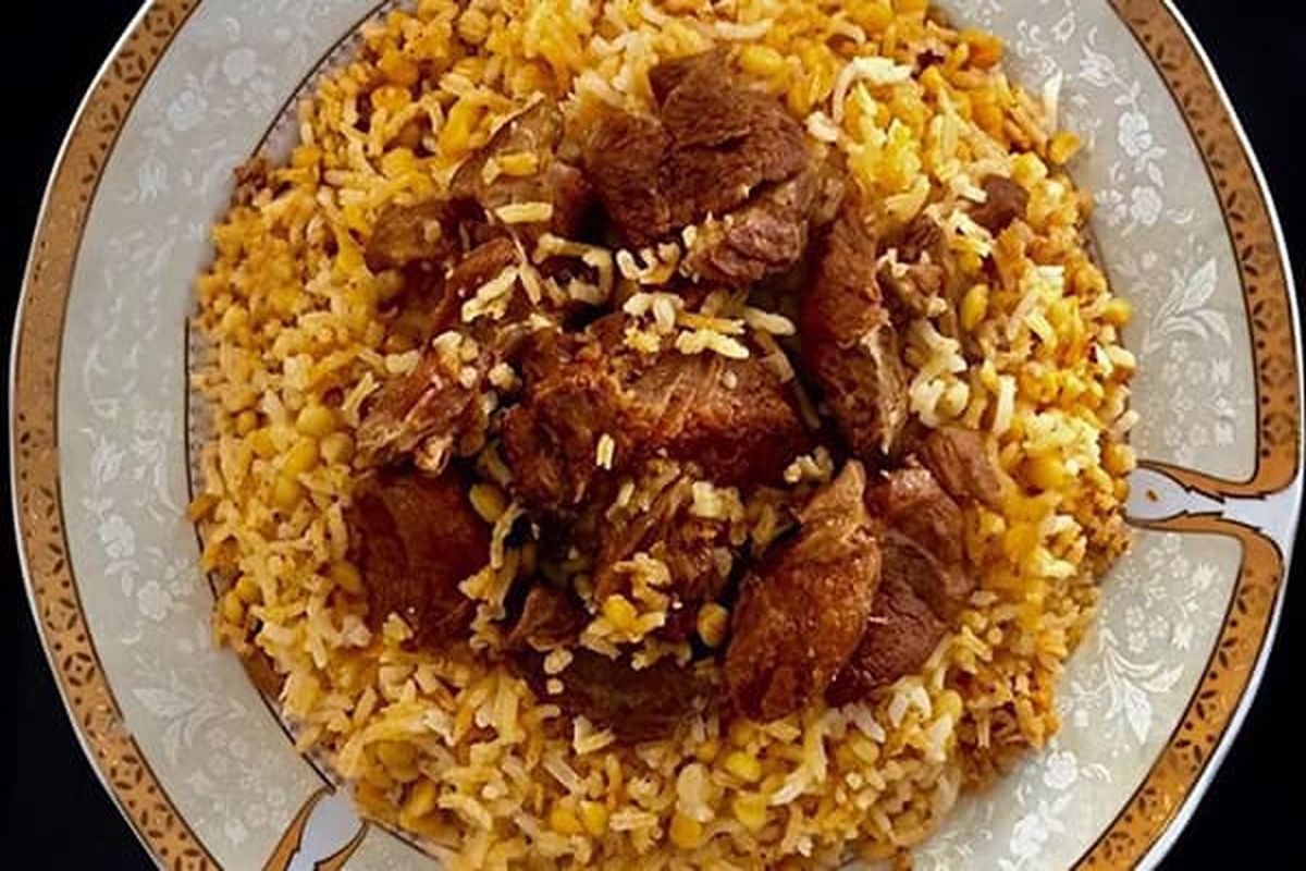 طرز تهیه لپه پلو به روش کرمانی ها