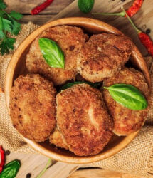طرز تهیه کتلت بدون گوشت؛ یه شام نهار فوری با مواد ساده