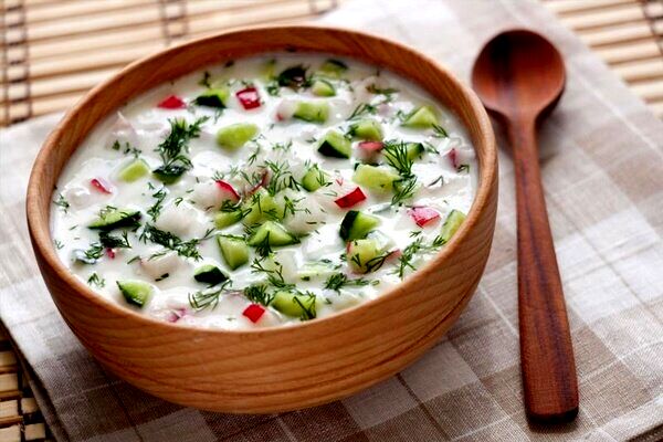 طرز تهیه آبدوغ خیار مجلسی با ۲ ترفند طلایی؛ در ۱۰ دقیقه 