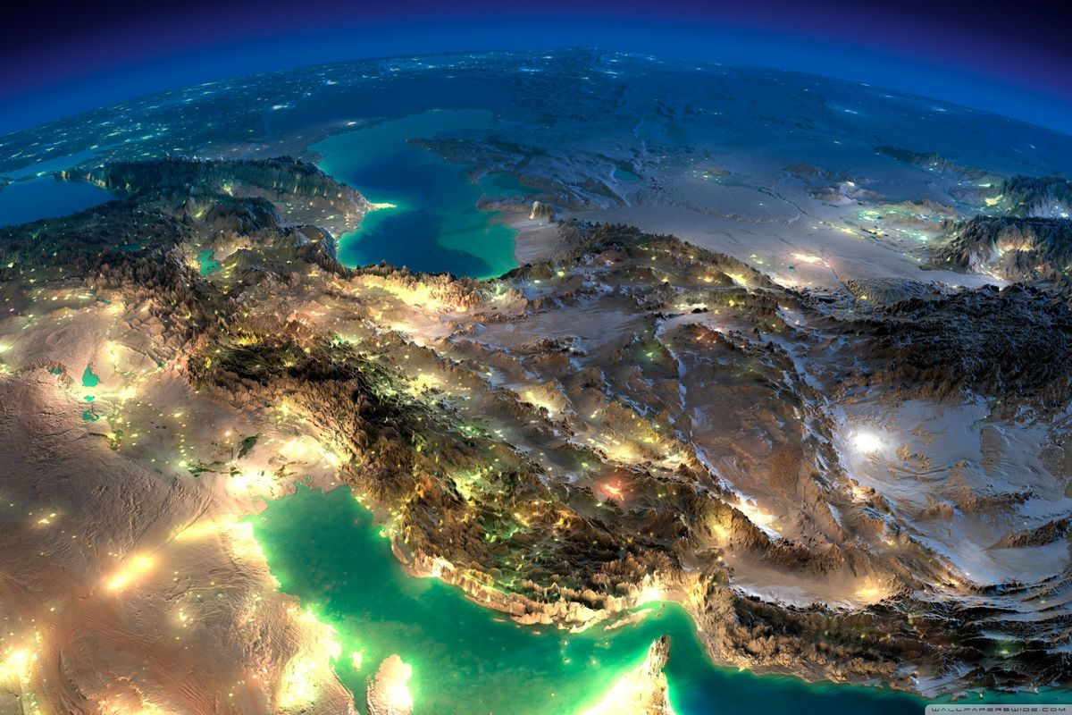 عکس | نقشه ایران در آسمان!