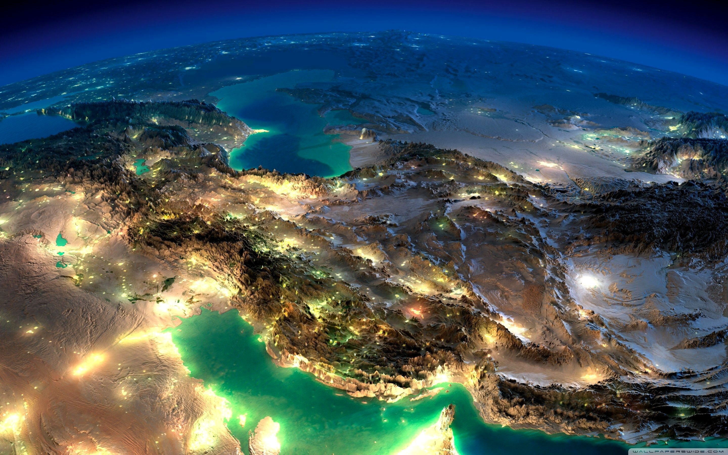 عکس | نقشه ایران در آسمان!