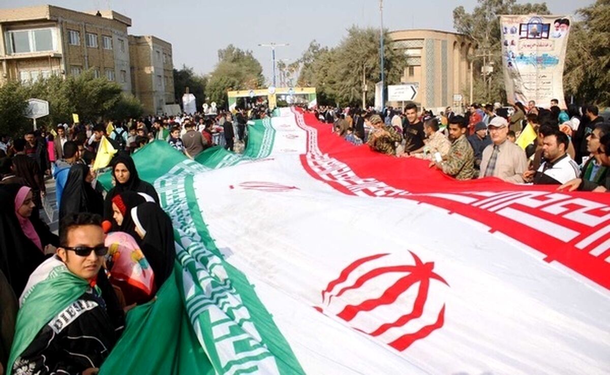  یک ایران پشتیبان انقلاب اسلامی + فیلم