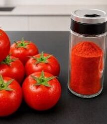 طرز تهیه پودر گوجه فرنگی خانگی جایگزین طبیعی رب گوجه