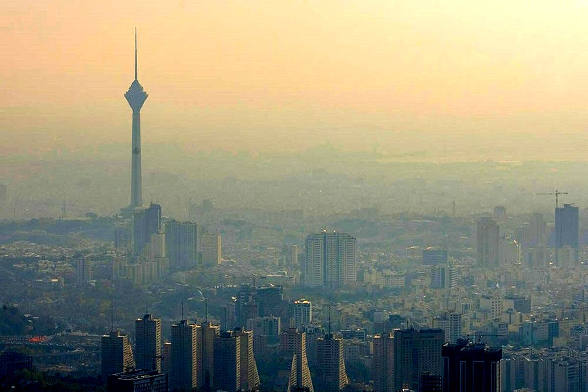 هوای تهران در مرز آلودگی