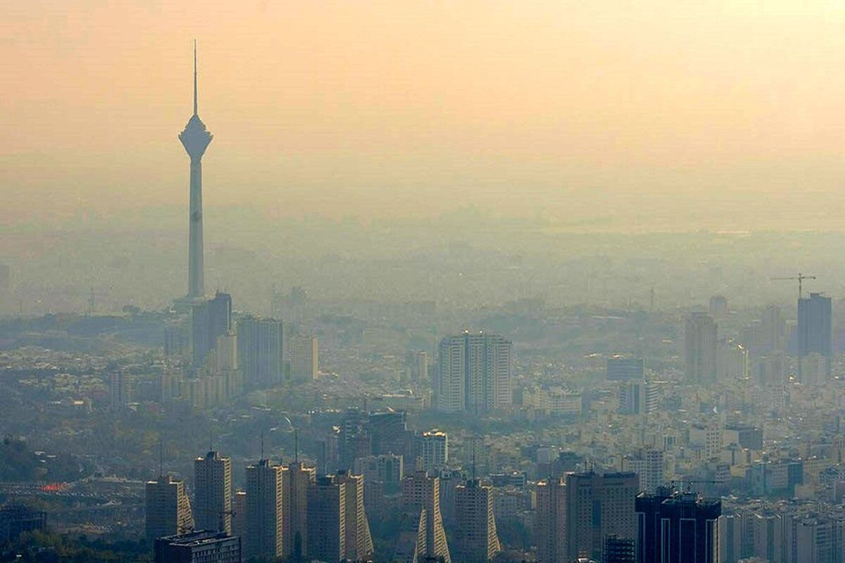 هوای تهران در مرز آلودگی