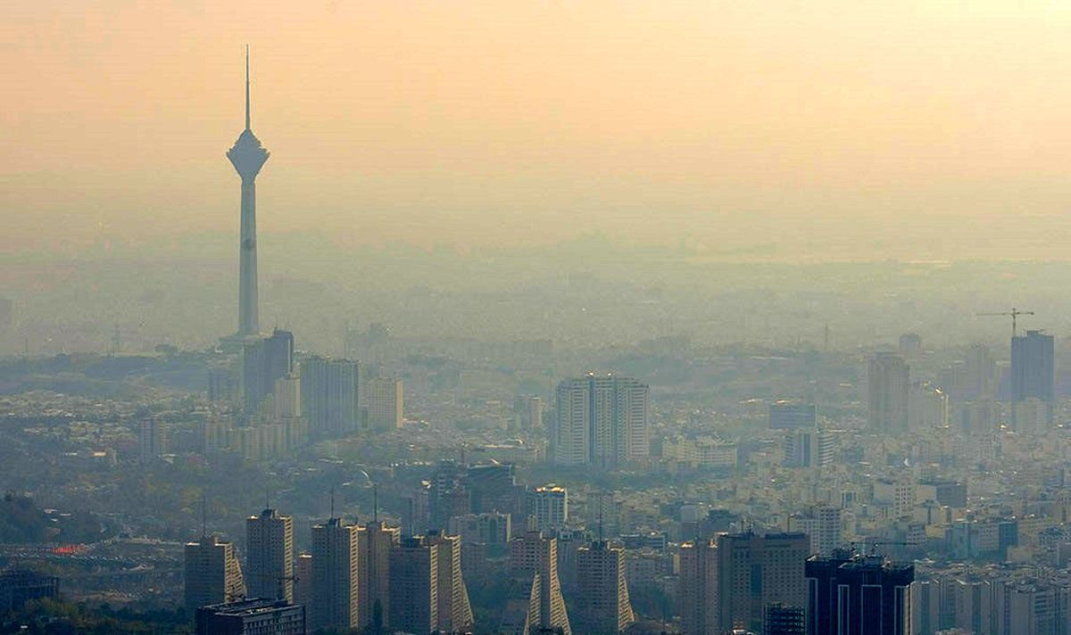 هوای تهران در مرز آلودگی