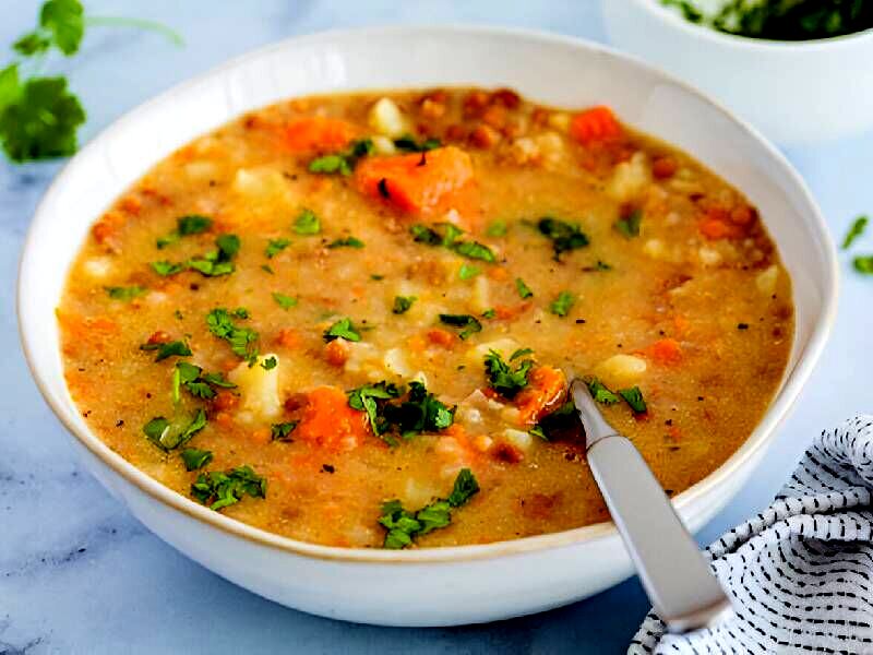 طرز تهیه  سوپ برنج | خوشمزه‌ترین سوپ پاییزی
