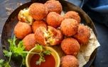 طرز تهیه توپک مرغ پنیری | فینگرفود مجلسی و خوشمزه