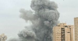 فیلم جدید از لحظه برخورد دقیق موشک ایران در روز آخر جنگ