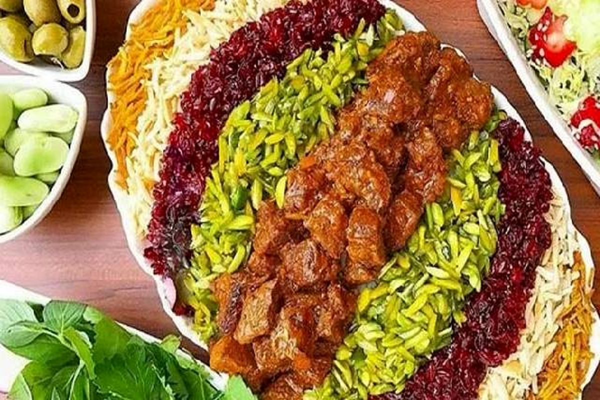 طرز تهیه پسته پلوی کرمانی به روش رستورانی