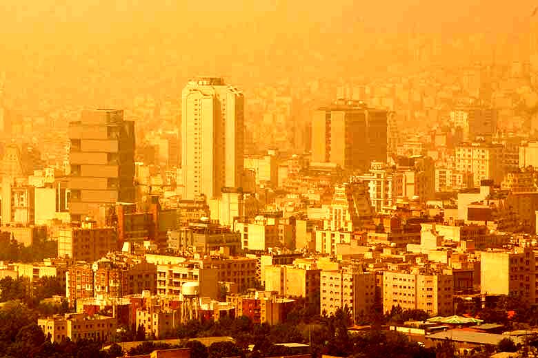 هوای تهران قرمز شد!
