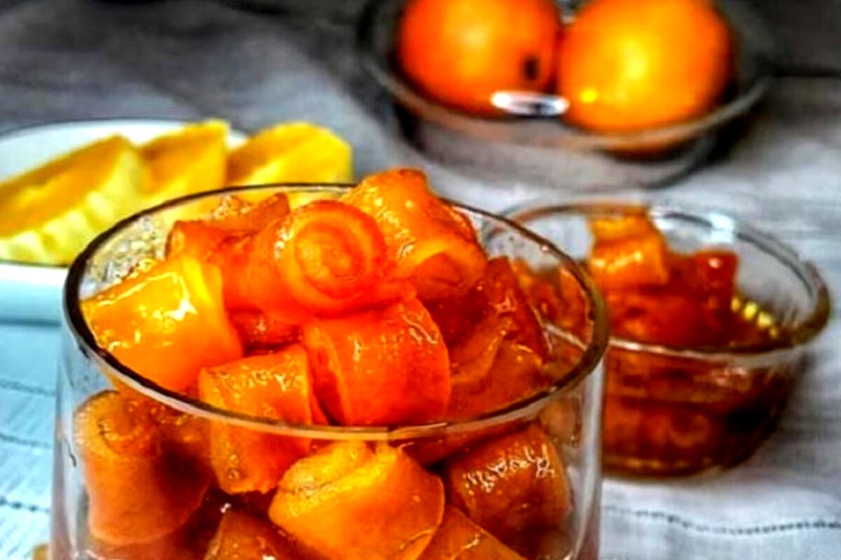 طرز تهیه مربا با پوست نارنگی | روش گرفتن تلخی نارنگی 